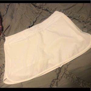 Lulu lemon white skort